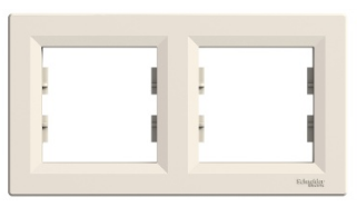 SCHNEİDER ASFORA KREM RENK İKİLİ &Ccedil;ER&Ccedil;EVE